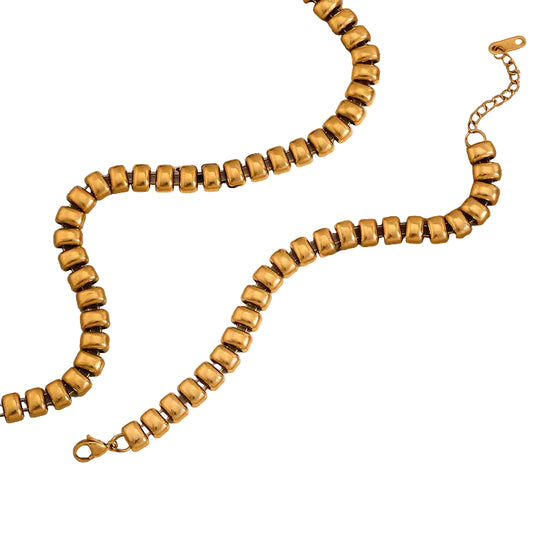 Durraj Gold Tone Stainless Steel